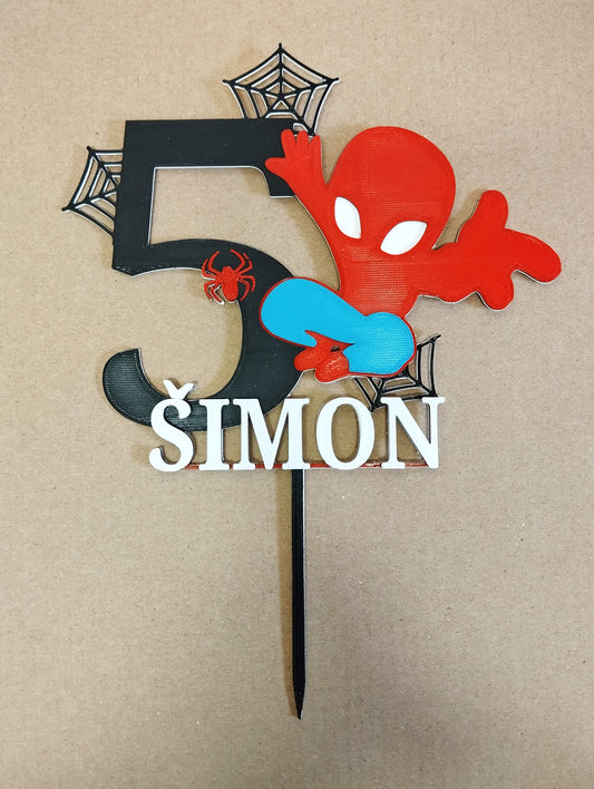 Zápich spiderman Šimon 5 / AKCE