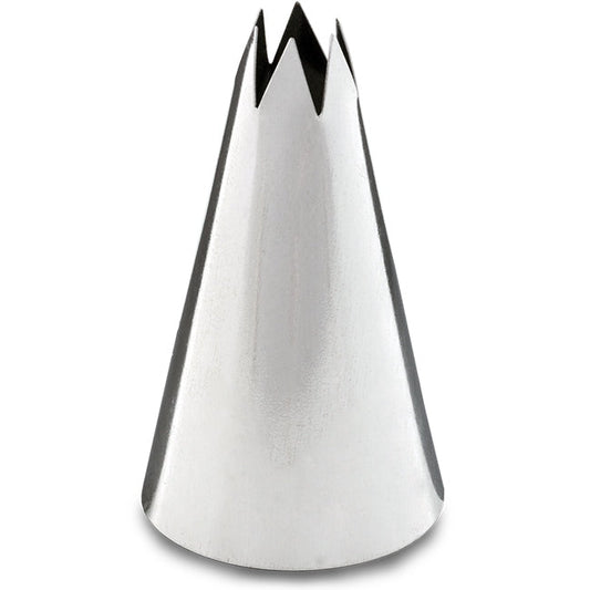 Špička zdobící ¤8mm 6 zubů CZ