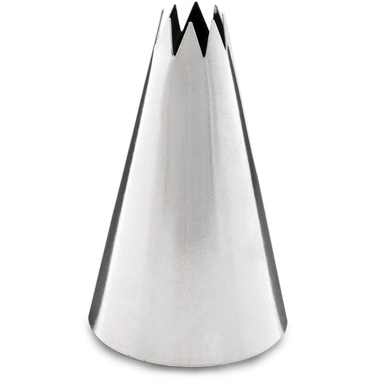 Špička zdobící ¤8mm 8 zubů CZ