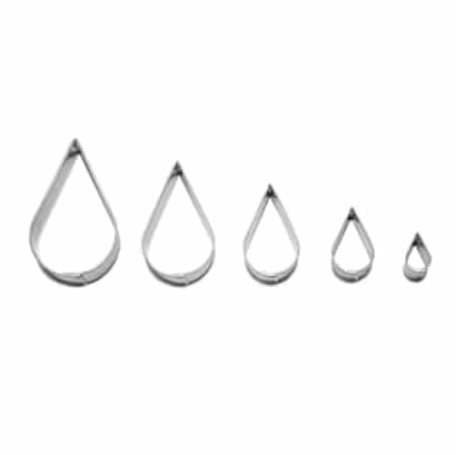 Vykrajovačka kapka sada 5ks