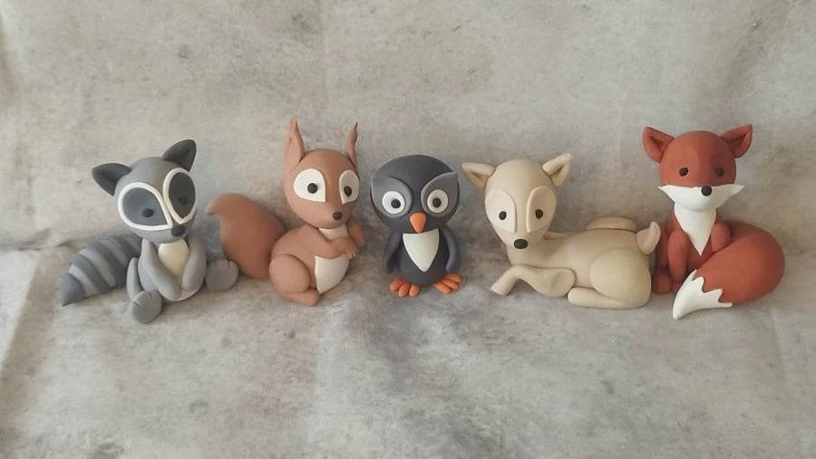 Modelování figurek - lesní zvířátka | Cukrářský kurz