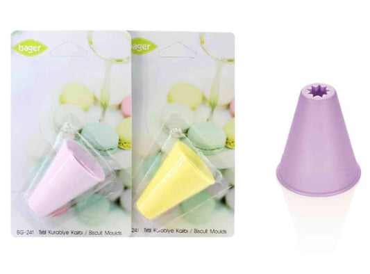 Špička zdobící zubatá , plast