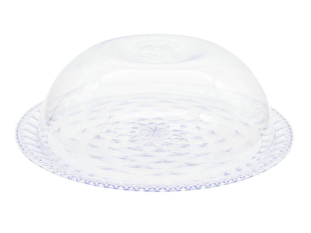 Podnos servírovací plast s poklopem ¤34cm CAKE