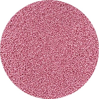 Cukrové zdobení máček růžový perleťový 20g