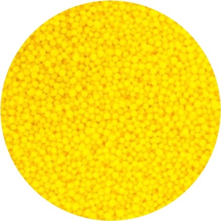 Cukrové zdobení máček žlutý 25g
