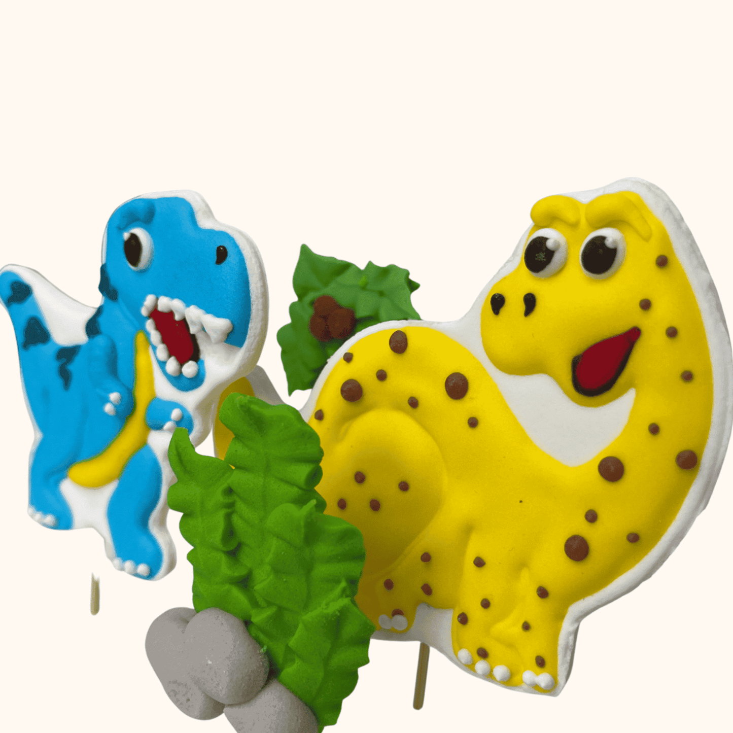 Dino 2 │Sada cukrových ozdob
