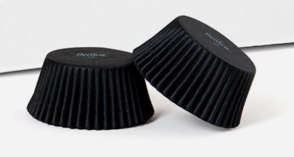 Košíčky na muffiny Decora, černé 60ks