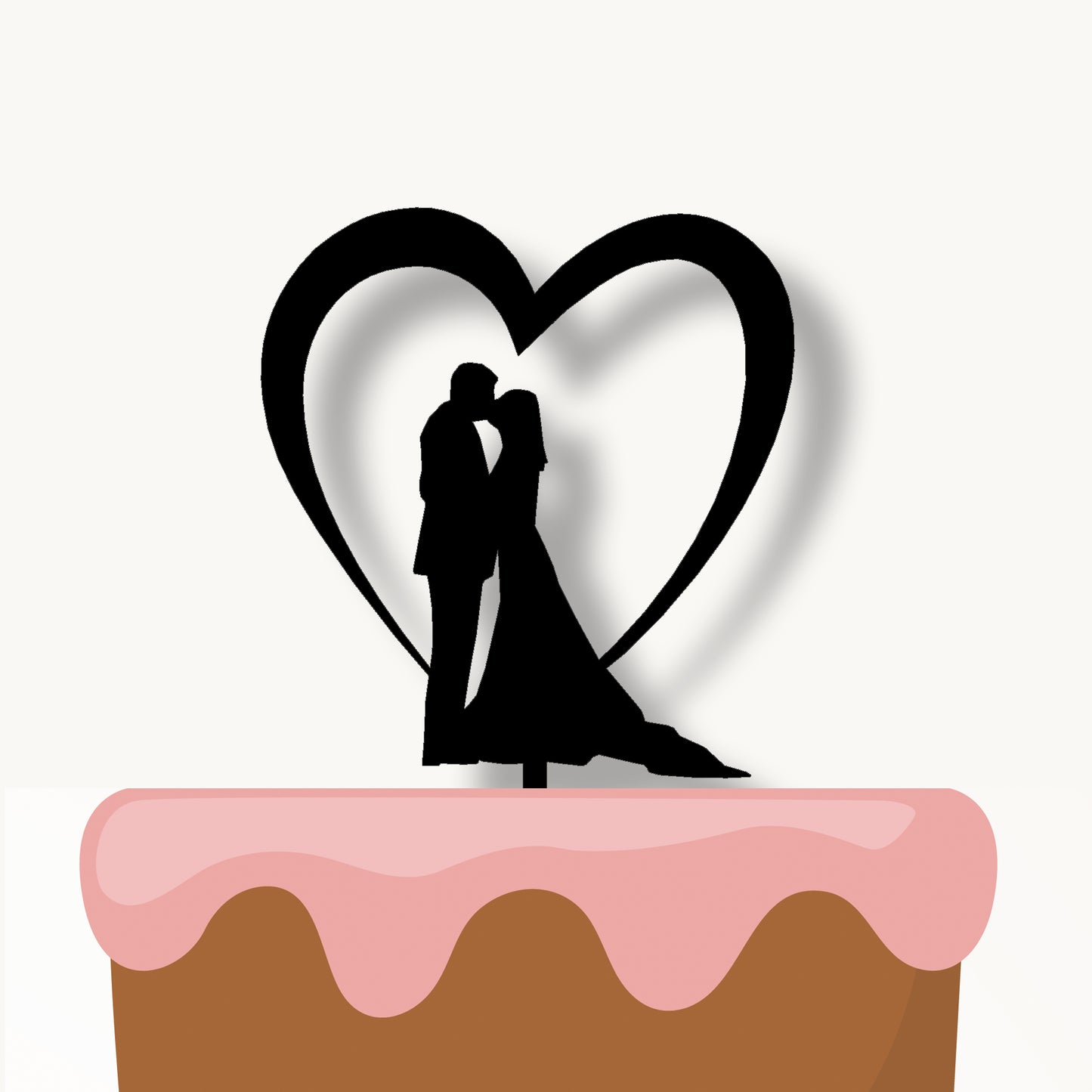 Zápich Pár v srdíčku