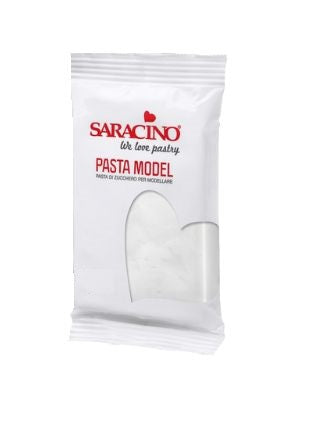 Saracino BÍLÁ 1kg v sáčku | modelovací, potahovací hmota