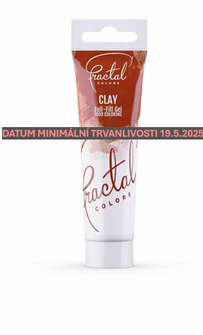 Gelová barva Fractal - Clay/jíl (30 g) SLEVA