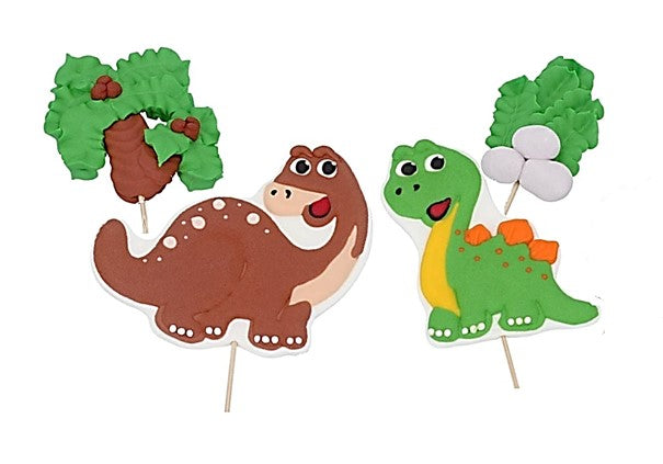 Dino │Sada cukrových ozdob