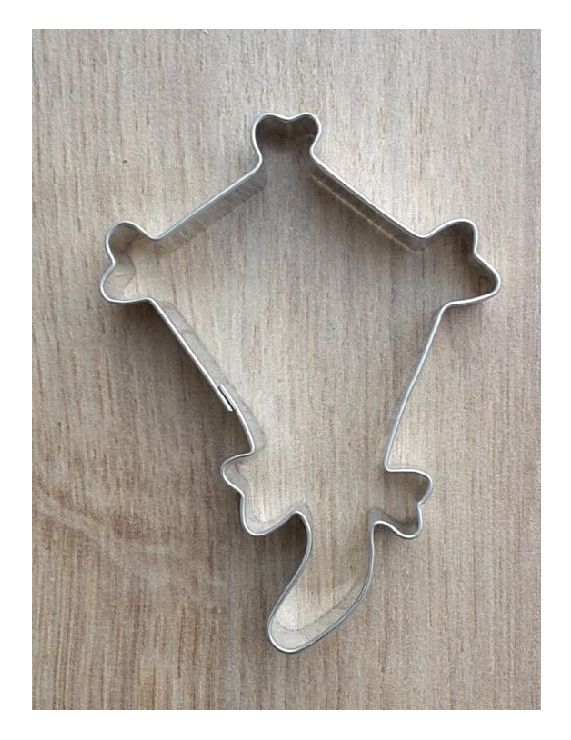 Vykrajovátko papírový drak 75x60mm