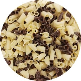 Čokoládové hoblinky Duo, 80g