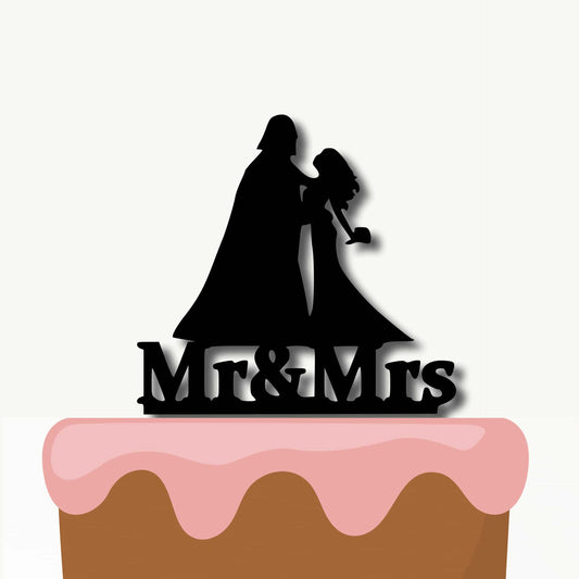 Zápich Star wars Mr&Mrs