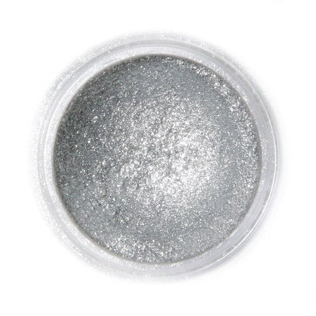 Dekorativní prachová perleťová barva Fractal - Sparkling Dark Silver (3,5 g)