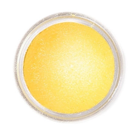Jedlá prachová perleťová barva Fractal - Sunflower Yellow (1,5 g)