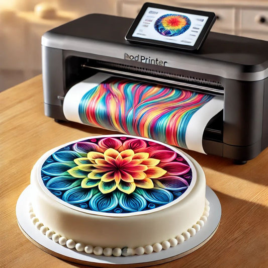 Tisk na fondánový list