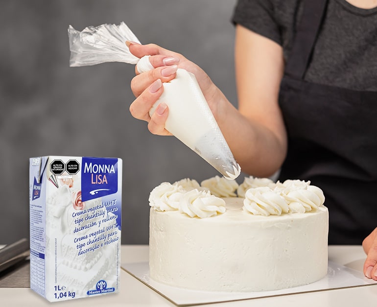 Bezlaktózová rostlinná šlehačka MONNA LISA 1l