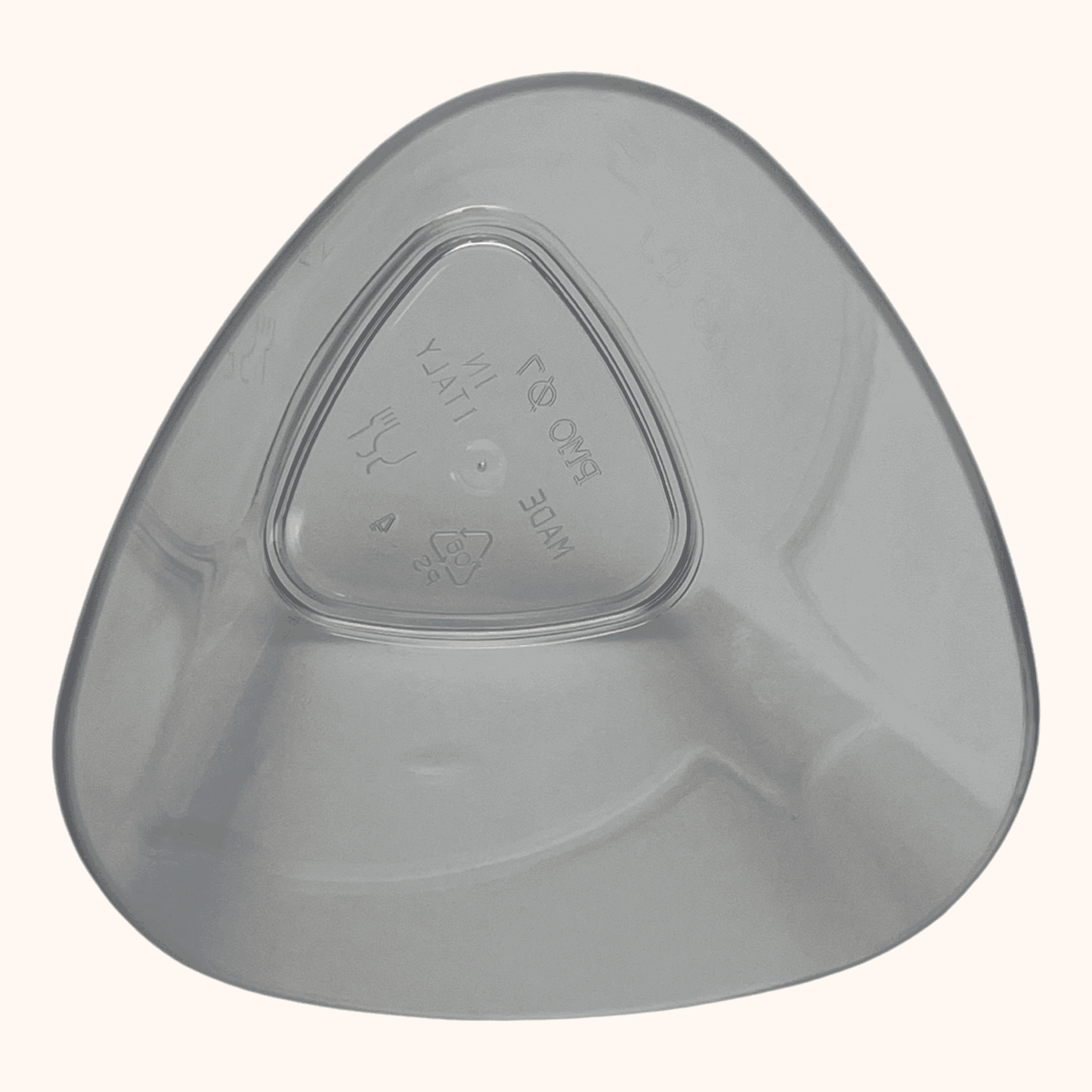 Kelímek na panna cottu – TROJHRANNÝ 175ml