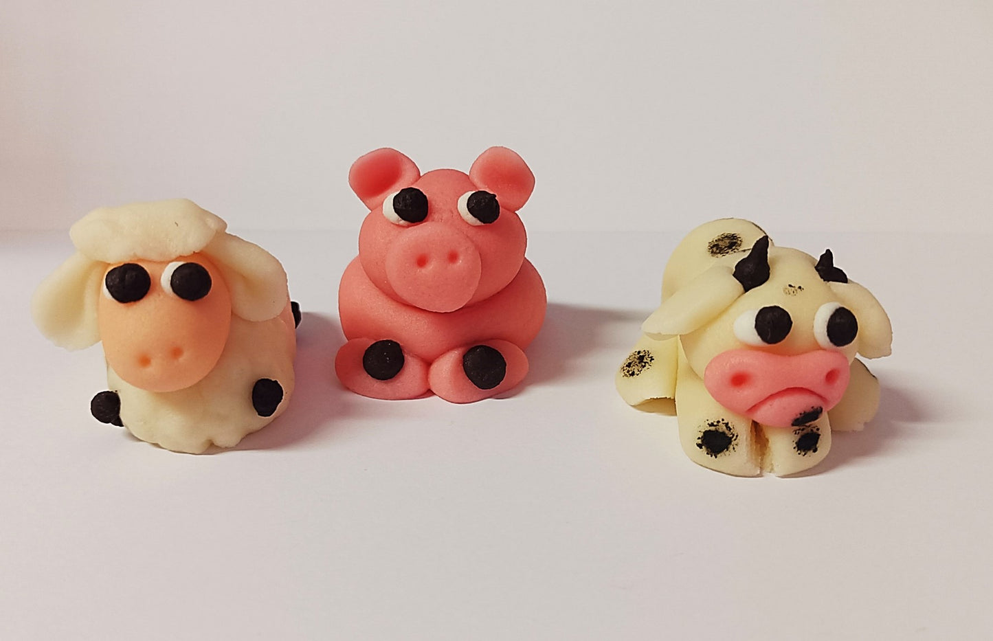 Prasátko, kravička, ovečka | Sada jedlých ozdob