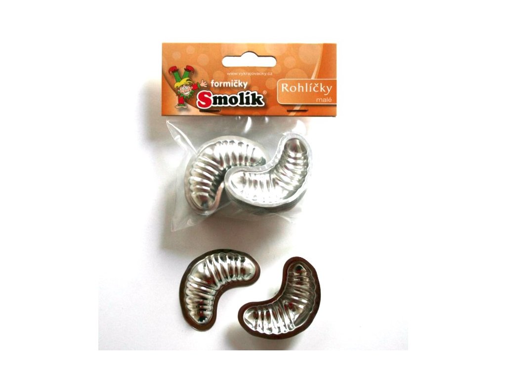 Formička rohlíček 60mm 20ks CZ