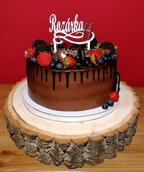 Zápich Rozárka kaligraficky