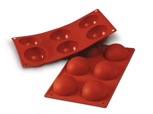 Silikonová forma polokoule průměr 6cm