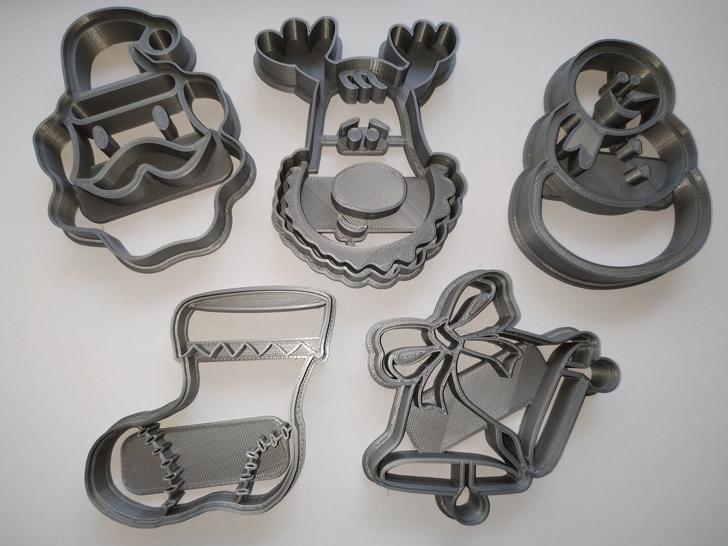 Vykrajovátka s otiskem VELKÁ VÁNOČNÍ SADA 5ks