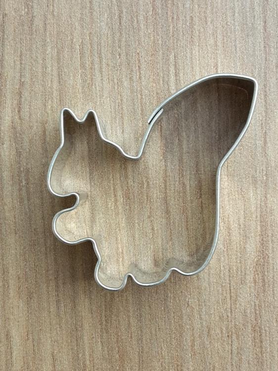 Vykrajovátko veverka 4x4,5cm, nerez