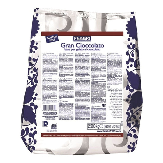 Směs na zmrzlinu FABBRI Gran CIOCCOLATO 2,5kg