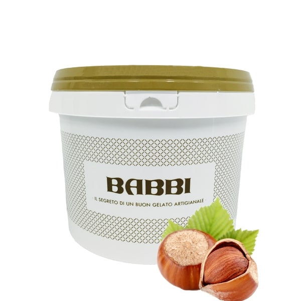 Ochucovací pasta BABBI pasta Nocciola supremo Piemonte (lísk. ořech) 4x3kg