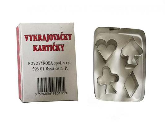Vykrajovačka karty 65x50mm CZ