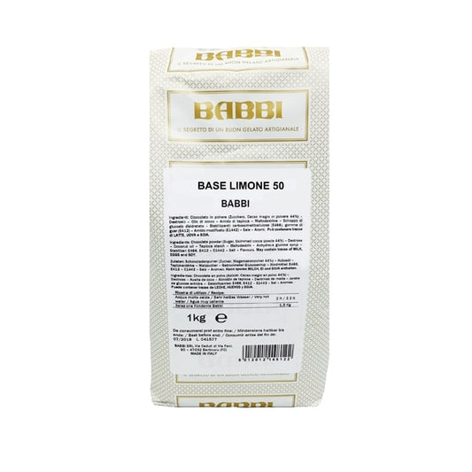 Zmrzlinová báze BABBI Base Limone 50 1kg