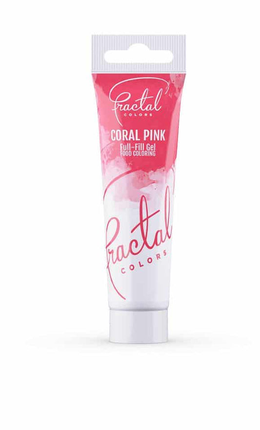 Gelová barva Fractal - Coral pink (30 g)