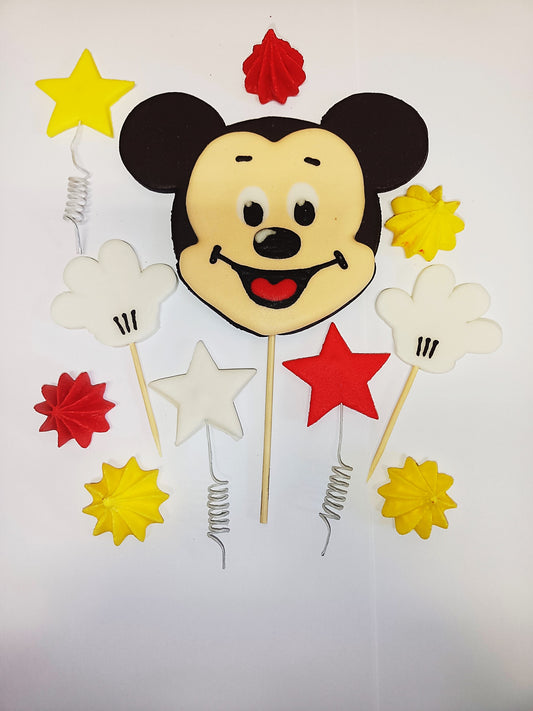 Mickey │Sada cukrových ozdob