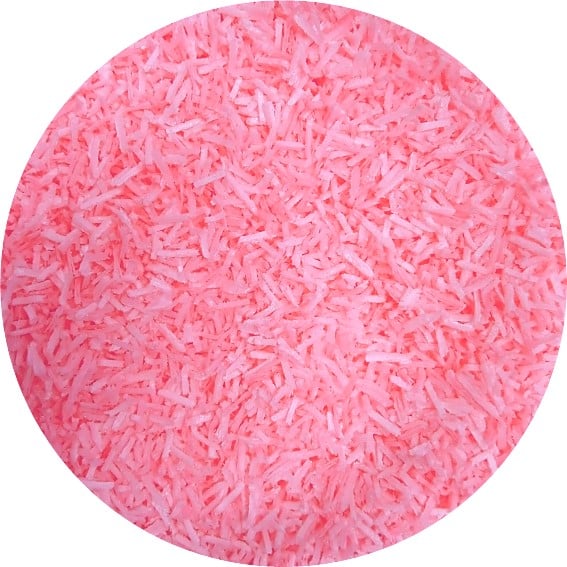 Tráva z jedlého papíru 10g, RŮŽOVÁ