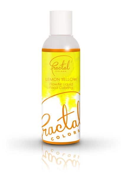 Airbrush barva Fractal tekutá Lemon Yellow, 100ml