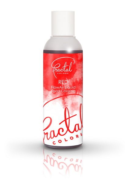 Airbrush barva tekutá Fractal - Red, 100 ml