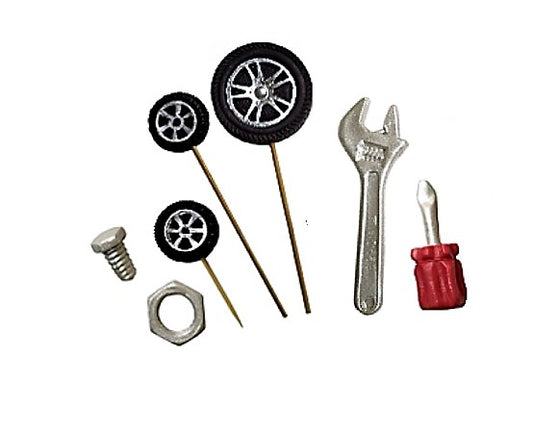 Automechanik │Sada cukrových ozdob