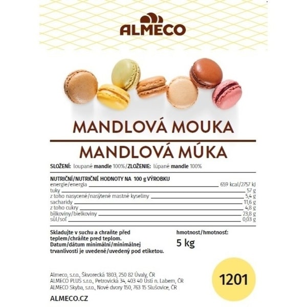 MANDLOVÁ MOUKA ALMECO 5kg