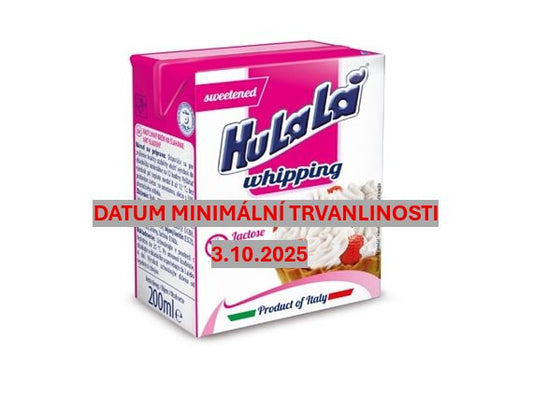 Rostlinná šlehačka Hulala, 500ml SLEVA