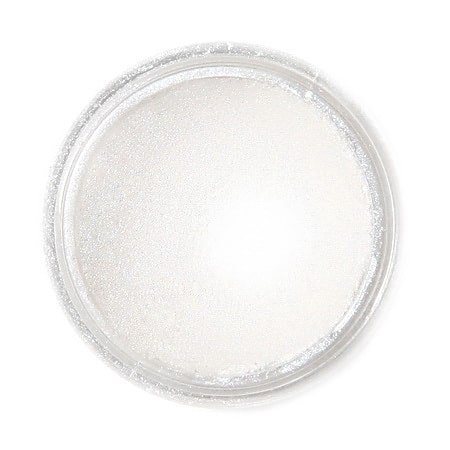 Dekorativní prachová perleťová barva Fractal - Pearl White (3,5 g)