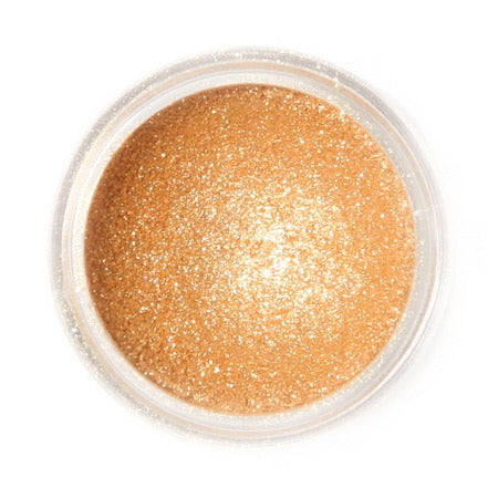 Dekorativní prachová perleťová barva Fractal - Sparkling Gold (3,5 g)