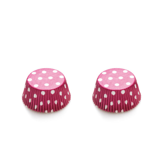 Košíčky na muffiny puntík Decora, bordo 60ks