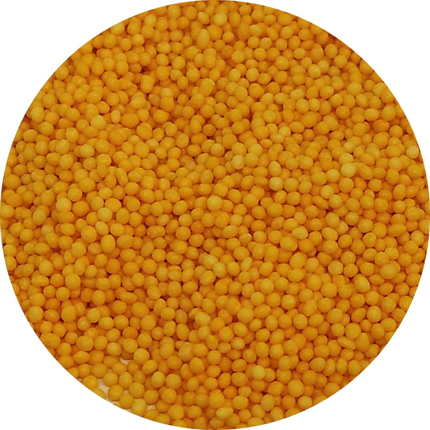 Cukrový máček oranžový, 25g