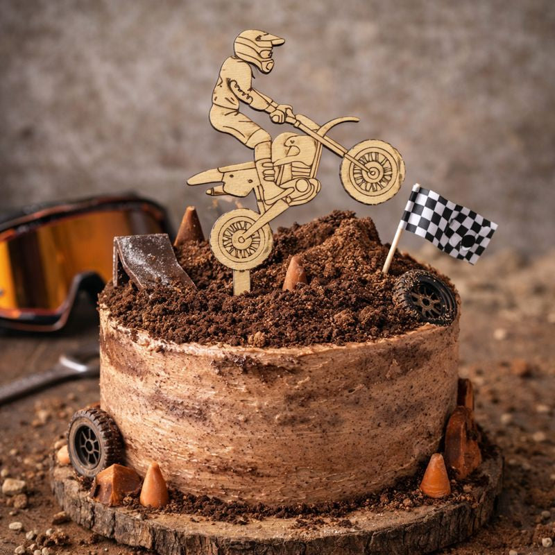 Motorkář | Dřevěný zápich