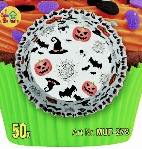 Košíčky na muffiny Alvarak, halloween (50ks)