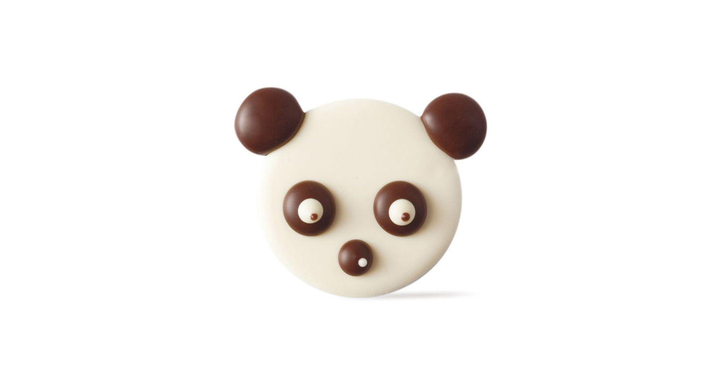 Čokoládová dekorace PANDA, 5ks