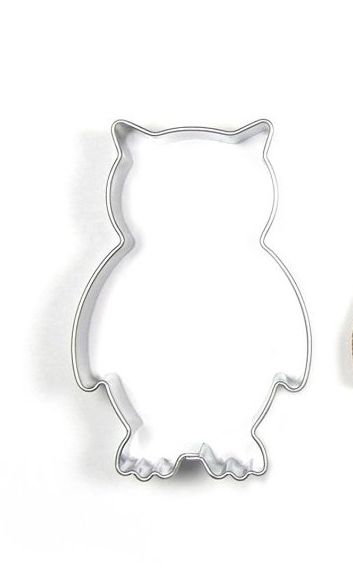Vykrajovačka nerez sova 62x42mm CZ