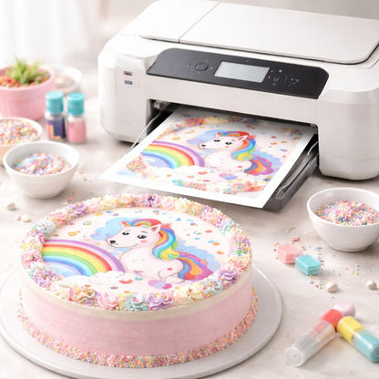 Tisk na fondánový list